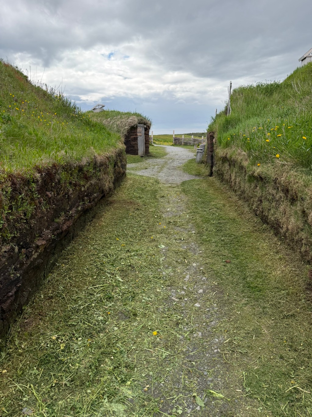 The Viking Landing Site, L’Anse aux Meadows, Newfoundland